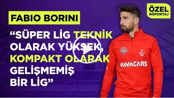 FABIO BORINI | "ANDREA PIRLO BANA ÇOK BÜYÜK GÜVEN VERİYOR" | ERTAN SÜZGÜN | ÖZEL RÖPORTAJ