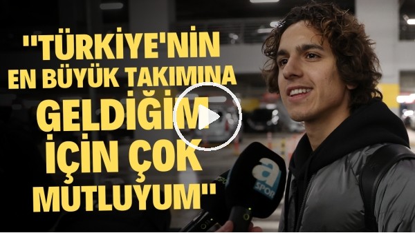 Emre Demir: "Türkiye'nin en büyük takımına geldiğim için çok mutluyum"