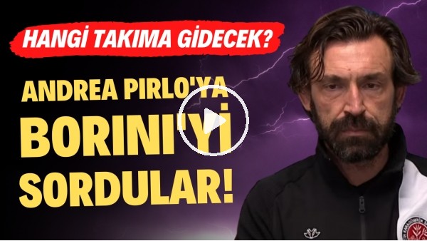 Andrea Pirlo'ya Borini'yi sordular! Hangi takıma gidecek?