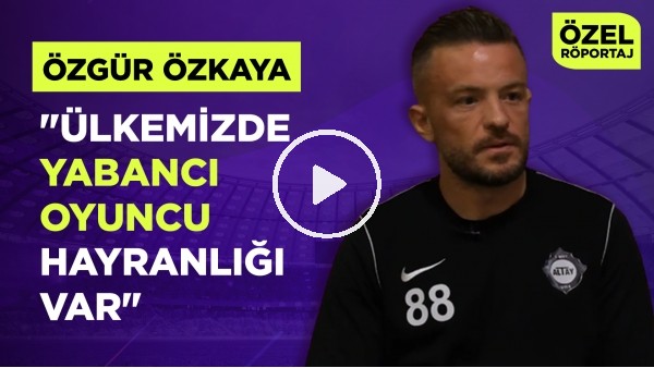 ÖZGÜR ÖZKAYA | "BEŞİKTAŞ ŞAMPİYONLUK YARIŞINDAN KOPMAZ" | ERTAN SÜZGÜN | ÖZEL RÖPORTAJ