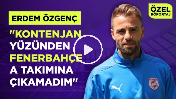 ERDEM ÖZGENÇ | "FUTBOLUN ÇOK DAHA TEMPOLU VE HIZLI OLMASI LAZIM" | ERTAN SÜZGÜN | ÖZEL RÖPORTAJ