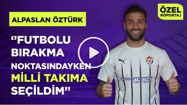 ALPASLAN ÖZTÜRK | "EN BÜYÜK HAYALİM FATİH TERİM İLE ÇALIŞMAKTI" | ERTAN SÜZGÜN | ÖZEL RÖPORTAJ