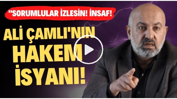 'Kayserispor Başkanı Ali Çamlı'nın hakem isyanı! "Sorumlular izlesin! İnsaf"