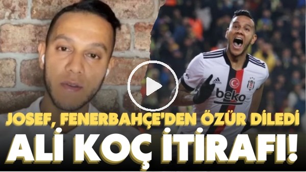 Josef de Souza, Fenerbahçe'den özür diledi! Ali Koç itirafı: "Bana selam vermedi"
