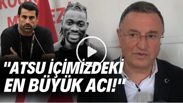 'Hatayspor Onursal Başkanı Lütfü Savaş'tan duygulandıran Volkan Demirel ve Atsu sözleri