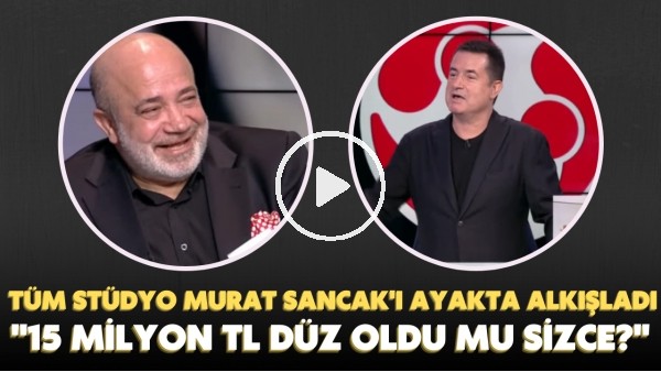 Tüm stüdyo Murat Sancak'ı ayakta alkışadı | "20 milyon TL yaptık"