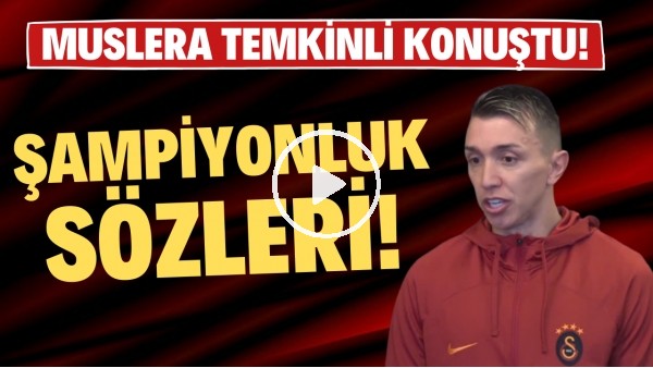 'Muslera: "Galatasaray ve Türkiye'nin parçası olmaya devam edeceğim"