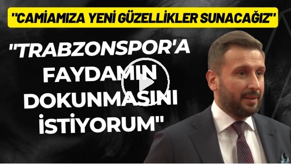 'Birhan Emre Yazıcı: "Camiamıza yeni güzellikler sunacağız"