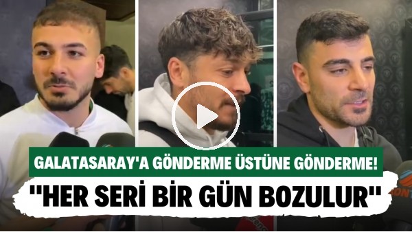 'Galatasaray'a gönderme üstüne gönderme! "Tek amacımız Galatasaray'ın galibiyet serisini bozmaktı"