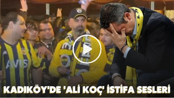 Fenerbahçe derbide 4 yedi! Taraftarlar maç sonu çıldırdı! Kadıköy'de 'Ali Koç' istifa sesleri