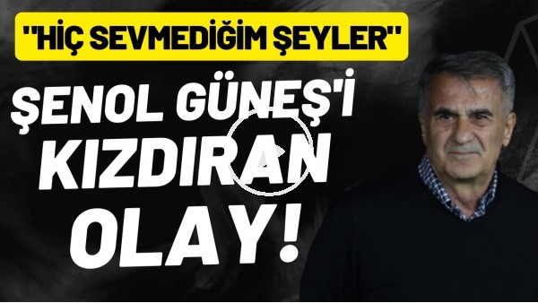 Şenol Güneş'i Trabzonspor maçında kızdıran olay! "Bu yanlışları yapmamaız gerekiyor"