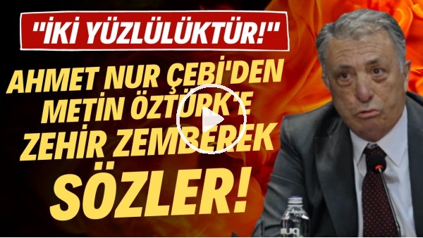 'Ahmet Nur Çebi'den Metin Öztürk'e zehir zemberek sözler! "İki yüzlülüktür!"