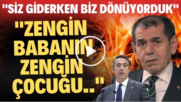 'Dursun Özbek'ten Ali Koç'a zehir zemberek sözler! "Şampiyon belli. İkincilik için yarışsınlar"
