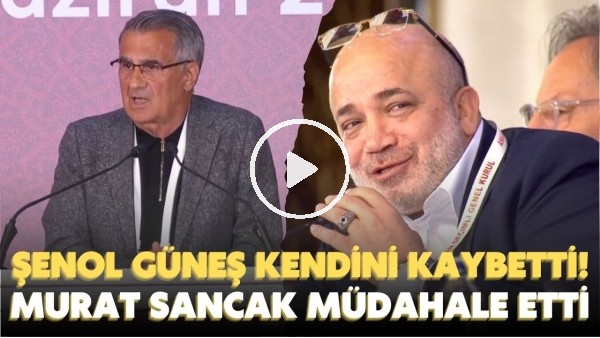 Şenol Güneş kendini kaybedip uzun konuştu! Murat Sancak müdahale etti