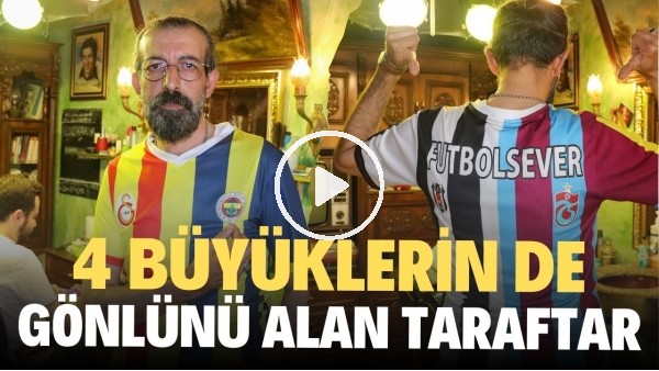 4 büyüklerin de gönlünü alan taraftar