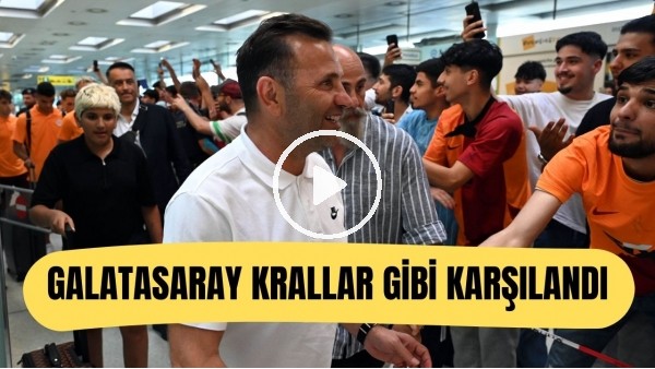 Son Şampiyon Galatasaray, Avusturya'da krallar gibi karşılandı