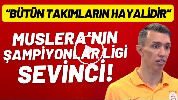 Muslera'nın Şampiyonlar Ligi sevinci! "Bütün takımların hayalidir"