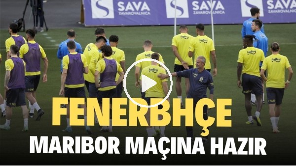 Fenerbahçe, Maribor maçına hazır