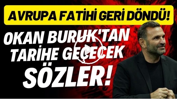 'Okan Buruk'tan Manchester United zaferi sonrası tarihe geçecek sözler!