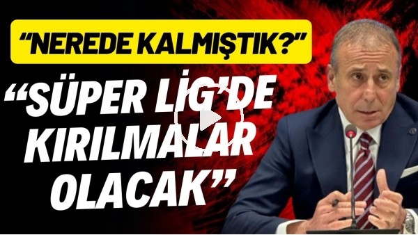 Abdullah Avcı'dan iddialı sözler! "Nerede kalmıştık?"