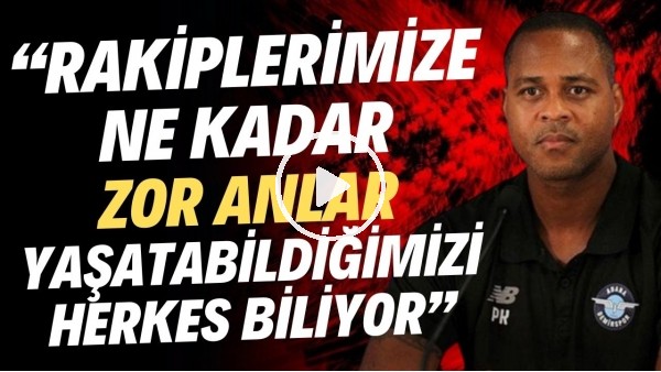 'Patrick Kluivert'tan Süper Lig'deki rakiplere gözdağı!