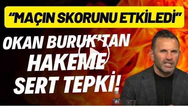 'Okan Buruk'tan Bayern Münih maçı sonrası hakeme sert tepki!