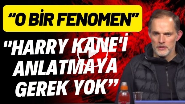 'Thomas Tuchel: "Harry Kane'i anlatmaya gerek yok. O bir fenomen"