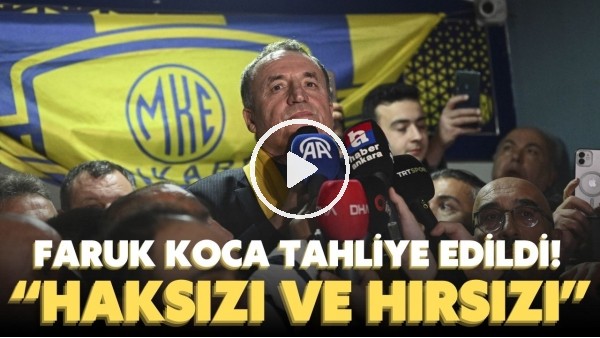 Faruk Koca: "Haksızı, hırsızı haklı çıkaracak sebep vermememiz lazım"