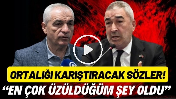 Rıza Çalımbay'dan Samet Aybaba'ya ortalığı karıştıracak sözler! "En çok üzüldüğüm şey oldu"