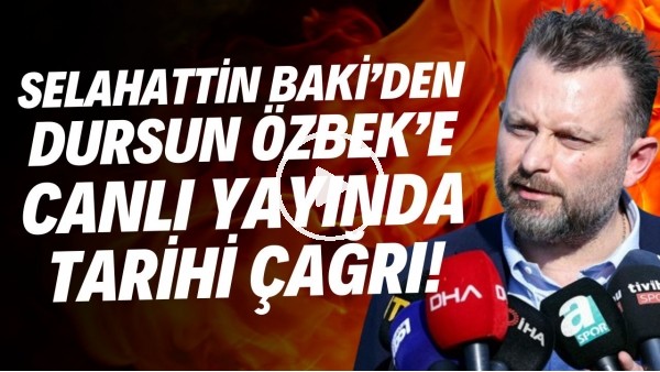 'Selahattin Baki'den Dursun Özbek'e ağır sözler! Tarihihi çağrı... "Atanamış başkan"