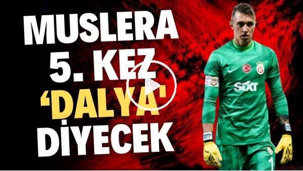 'Muslera, Hatayspor maçında oynaması durumunda Galatasaray'da 500. resmi karşılaşmasına çıkacak