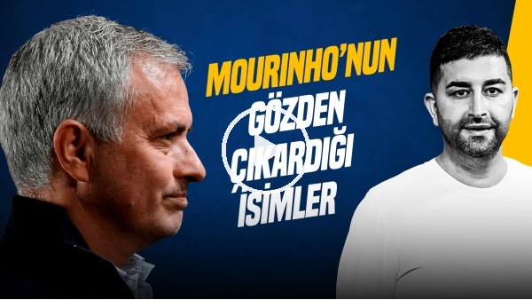 Sercan Hamzaoğlu | MOURINHO'NUN GÖZDEN ÇIKARDIĞI FUTBOLCULAR | Gündem Fenerbahçe