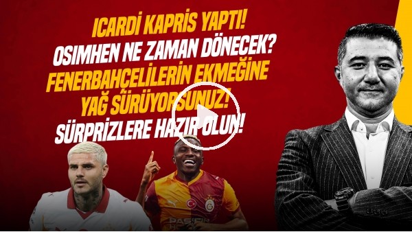 ALİ NACİ KÜÇÜK | FRANKFURT MAĞLUBİYETİ, SANE, KONYASPOR MAÇI KADROSU, ALİ KOÇ | GÜNDEM GALATASARAY