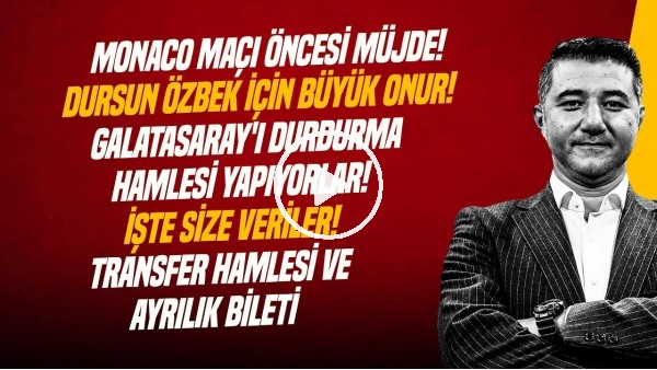 ALİ NACİ KÜÇÜK | GALATASARAY 3-2 SAMSUNSPOR, MONACO MAÇI, TRANSFER ÇALIŞMALARI | GÜNDEM GALATASARAY